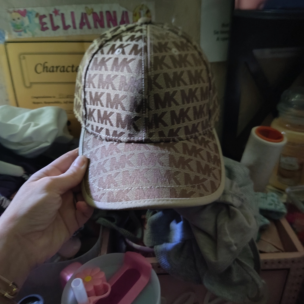 Michael Kors Brown Hat Casual Accessory